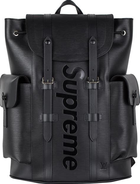 supreme x louis vuitton backpack replica|louis vuitton supreme black backpack.